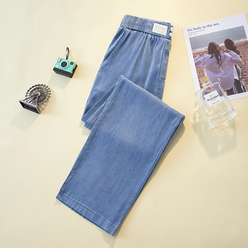 (Compre 1 leve 2 Unidades) - Calça Jeans Super Confort / A Mais Soltinha e Fresca do Mercado